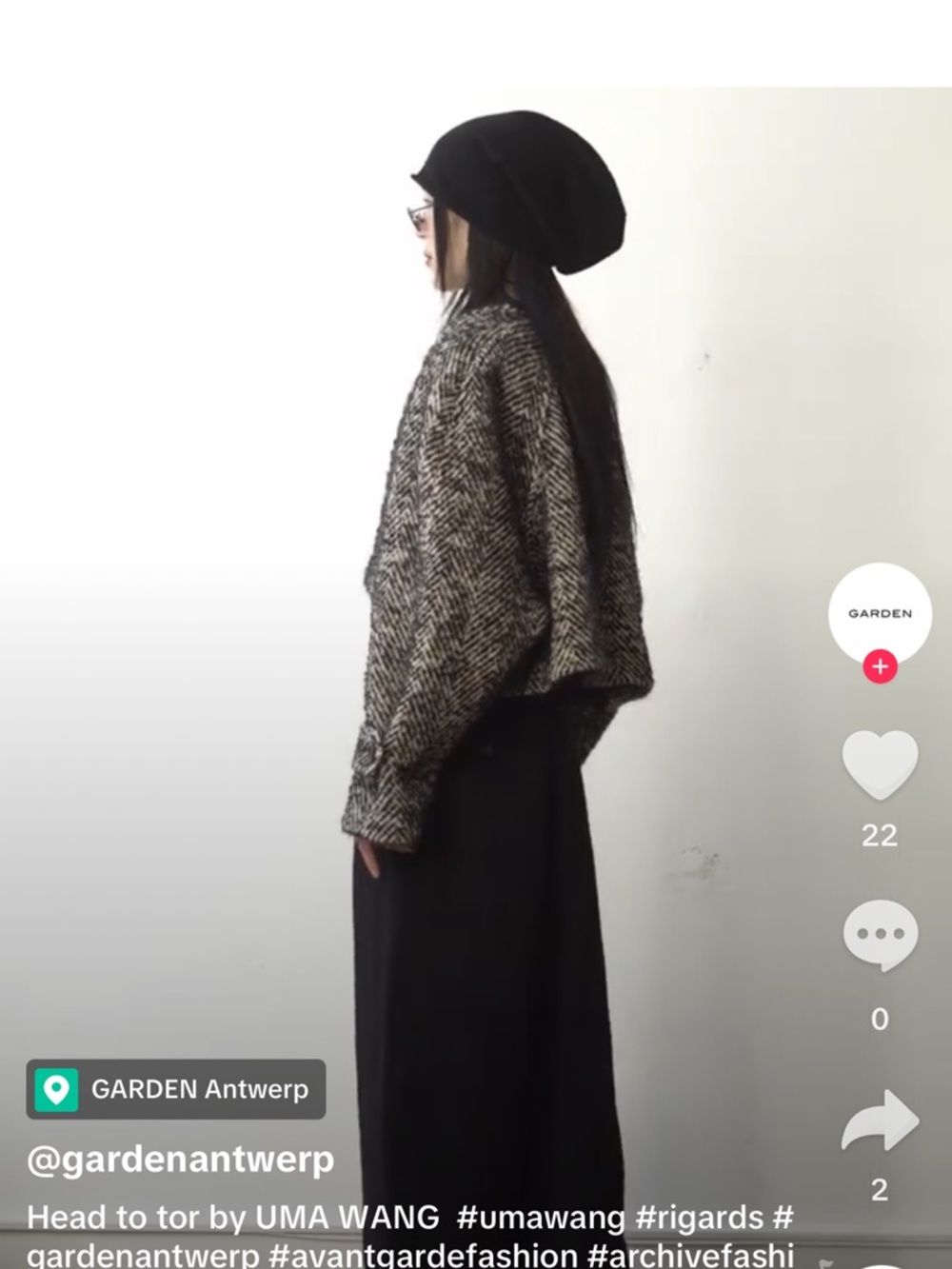 Uma Wang Cropped Kady Jacket $3250 - Picture 4 of 12